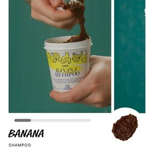 Lush Banana Shampoo for Processed Hair